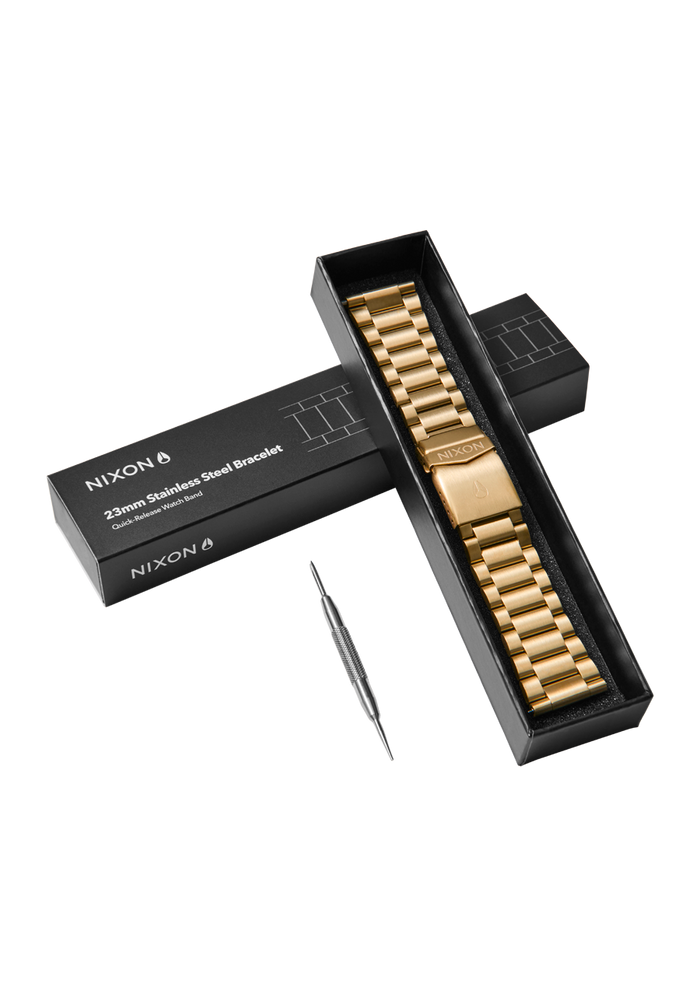23mm Stainless Steel Band - All Gold