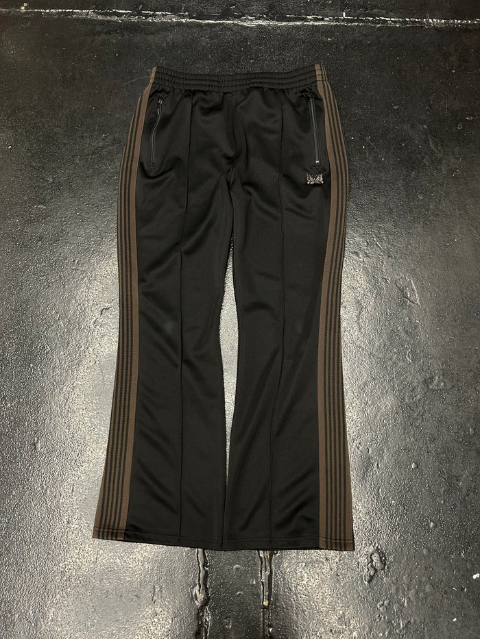 NEEDLES BLACK BROWN TRACK PANTS (PRE-OWNED)
