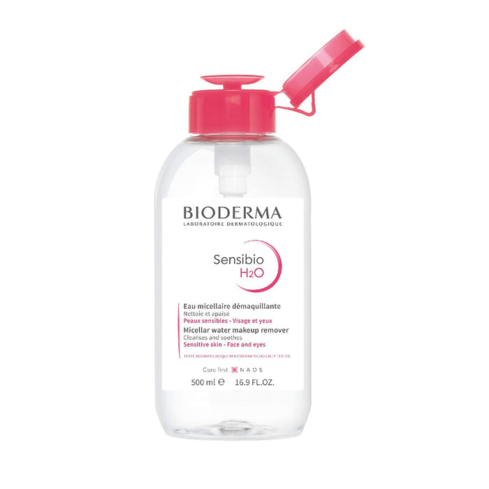 Bioderma Sensibio H2O Micellar Water 16.9 oz Pump