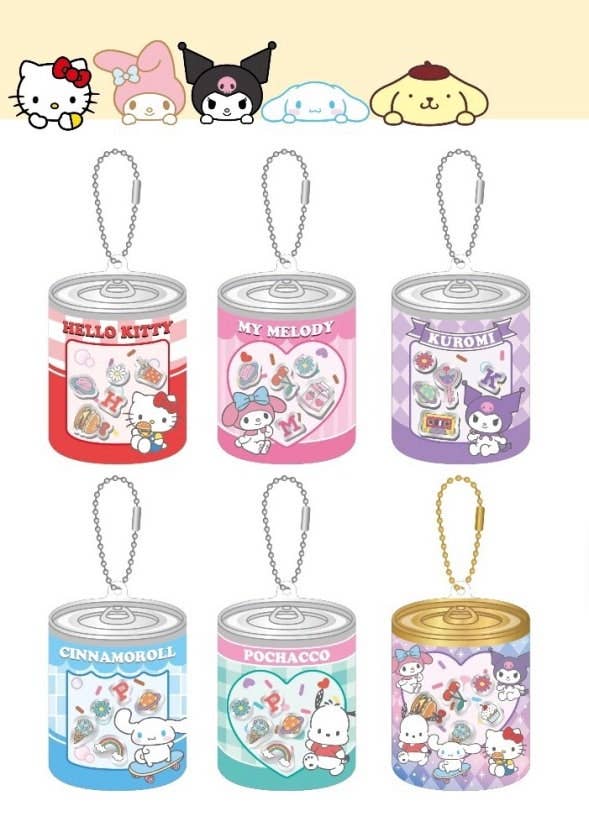Blind Box Sanrio Shaker Acrylic Keyring