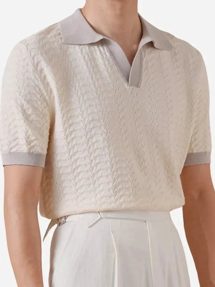 Brabion Old Money Knit Polo - BRABION