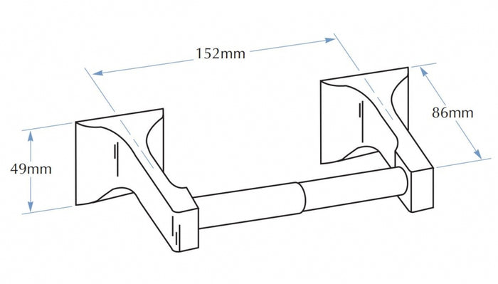 Bradley 508-32 Toilet Roll Holder