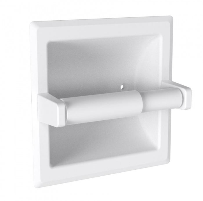 Bradley 5104 Single Toilet Roll Holder Recessed