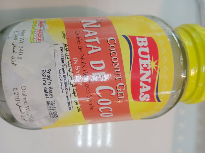 Buenas Nata De Coco 340g