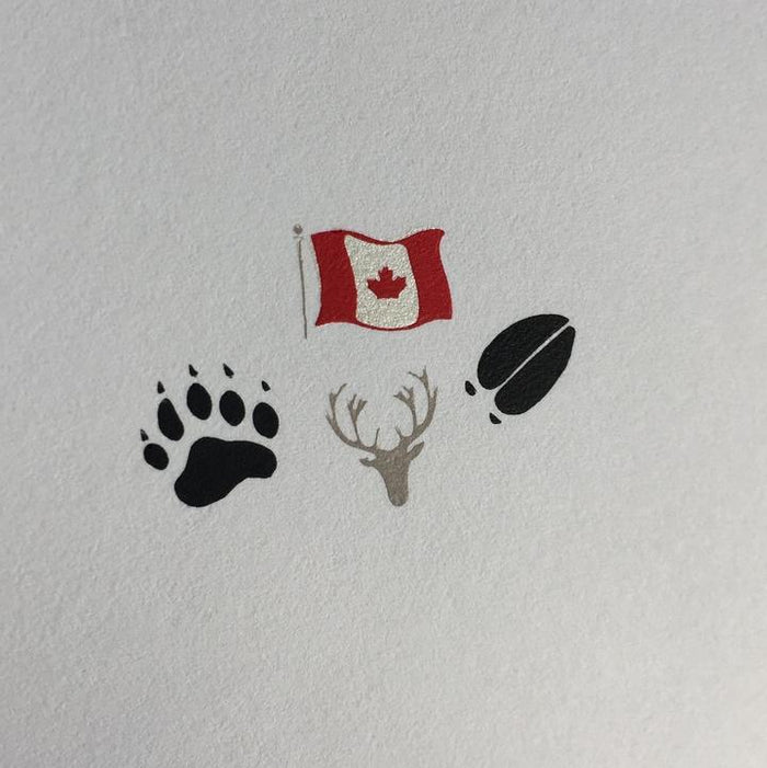 CJSLC-009 OH Canada! | Clear Jelly Stamping Plate