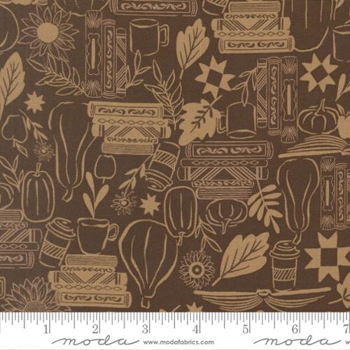 Coffee- Cozy Up Fall- Windfall- Fat Quarter