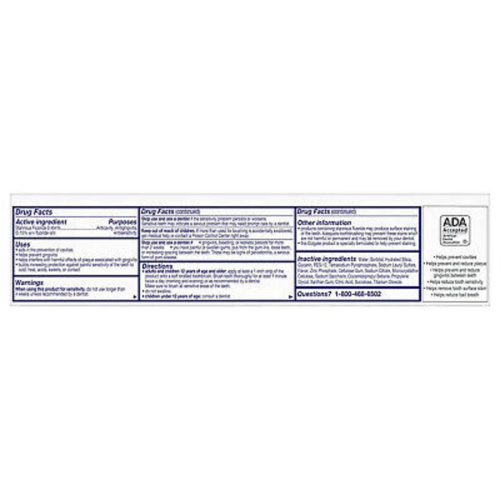 Colgate - Total Antibacterial Protection Toothpaste Mint 5.1 oz - 24 Pack