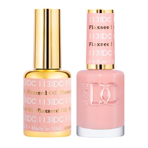 DND DC Gel Nail Polish Duo 113 - Flaxseed Oil