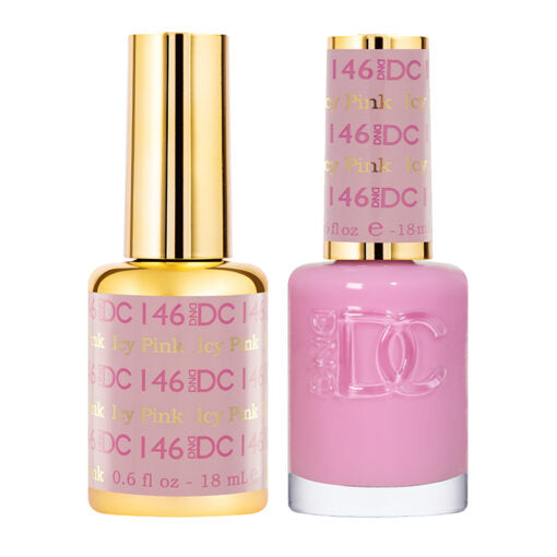 DND DC Gel Nail Polish Duo 146 - Icy Pink