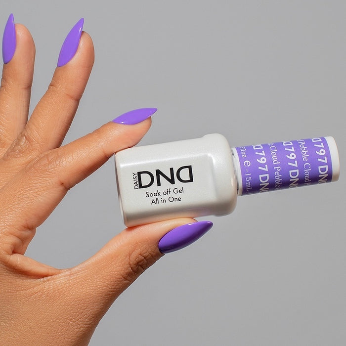 DND Gel Nail Polish Duo 797 - Pebble Cloud