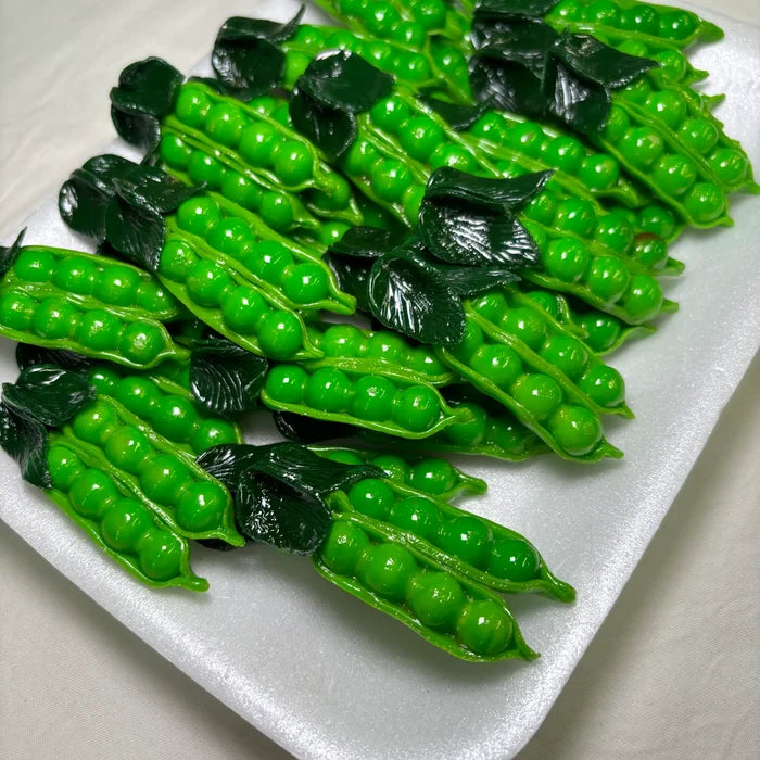Double Peas Kitchen Magnet