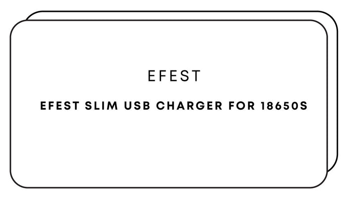 Efest Slim USB Charger for 18650s | One Colour-Image 1