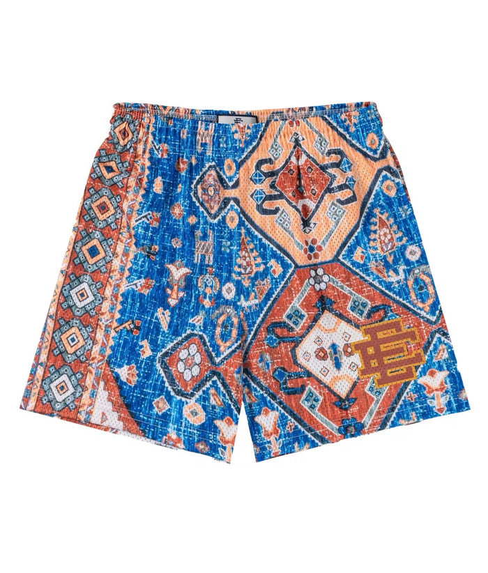 ERIC EMANUEL EE BASIC CORE RUG PRINT SHORTS (PRE-OWNED)