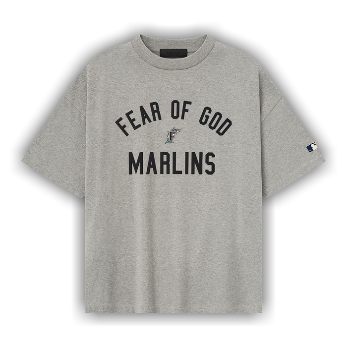 ESSENTIALS MLB MARLING HEATHER GREY TEE (BRAND NEW)