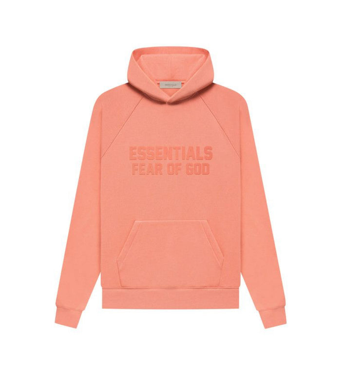 ESSENTIALS FEAR OF GOD SALMON HOODIE (BRAND NEW)