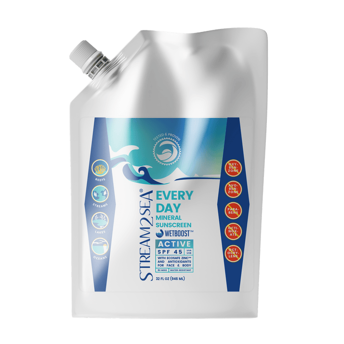 Stream2Sea Every Day Active Mineral Sunscreen Refill
