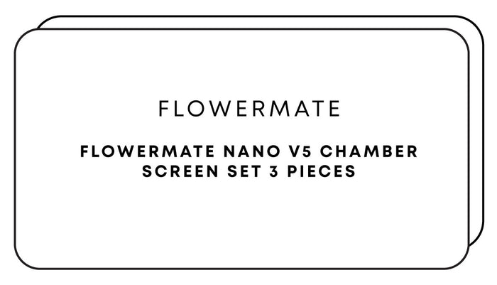 Flowermate Nano V5 Stainless Chamber Screen Set | One Colour-Image 1