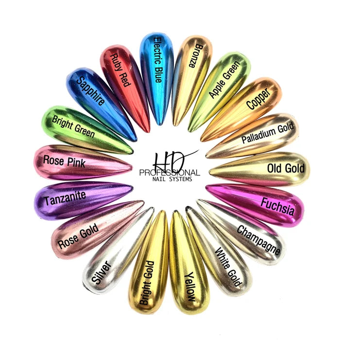 HD Compact Chrome - Bronze-HD Chrome Powder-HD PRO-Gel Essentialz