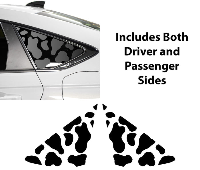 Honda Accord 2023-2026 Animal Leopard Cheetah Cow Window Vinyl Decal Stickers