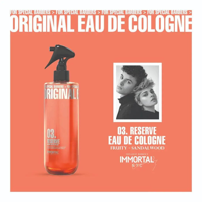 IMMORTAL NYC Reserve Cologne 03 - 17oz/500ML - BUYBARBER.COM