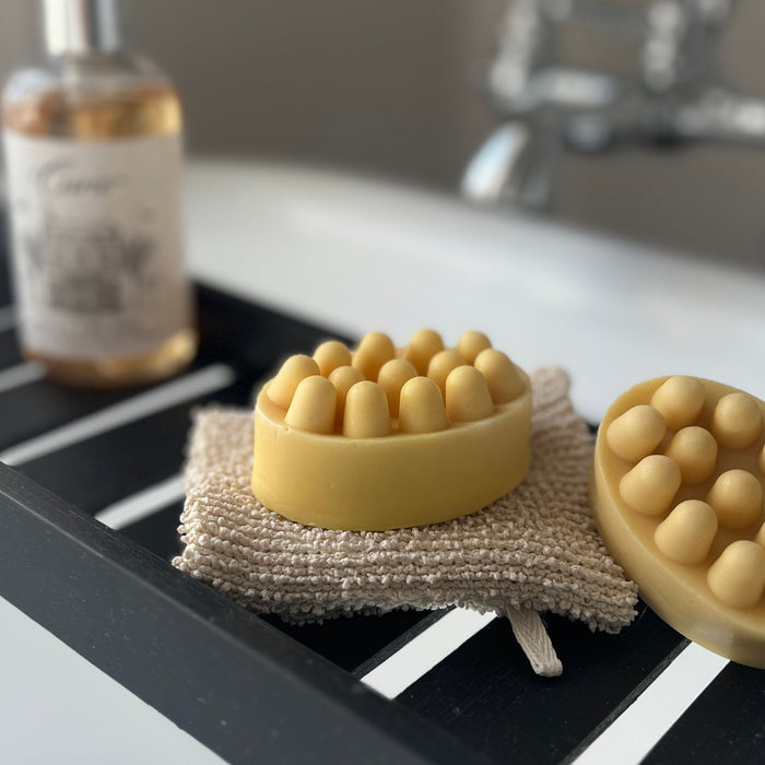 Massage Soap Bar - Tangerine & Turmeric 100g