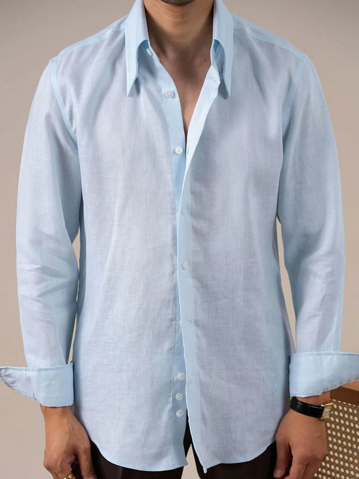 Men's Breathable Linen Shirt BRABION