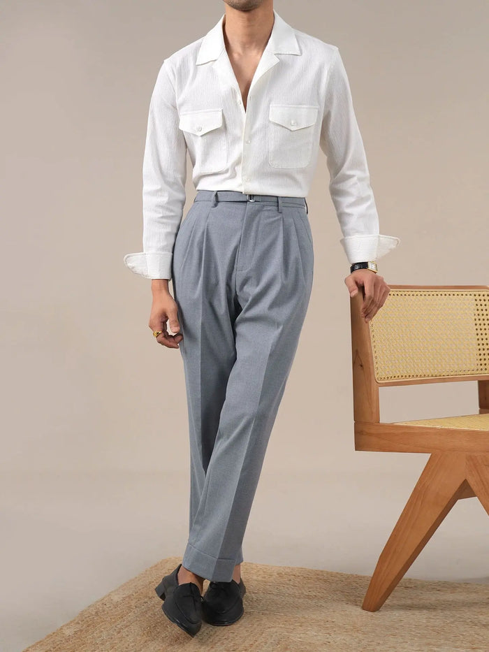 Men’s Italian Lightweight Dress Trousers BRABION