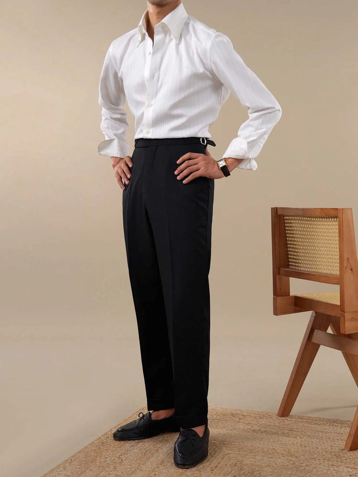 Merino Wool Wrinkle-Free Dress Pants For Men BRABION