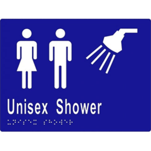 Metlam ML16294 Braille Sign Unisex Shower