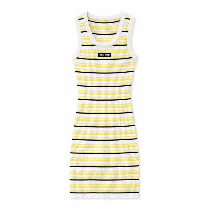 MIU YELLOW DRESS
