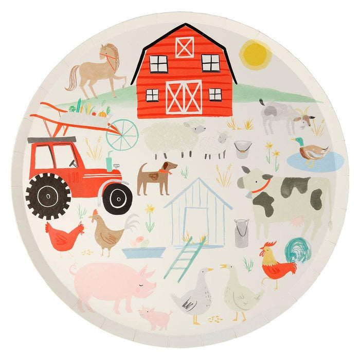 Paper Plate - On The Farm