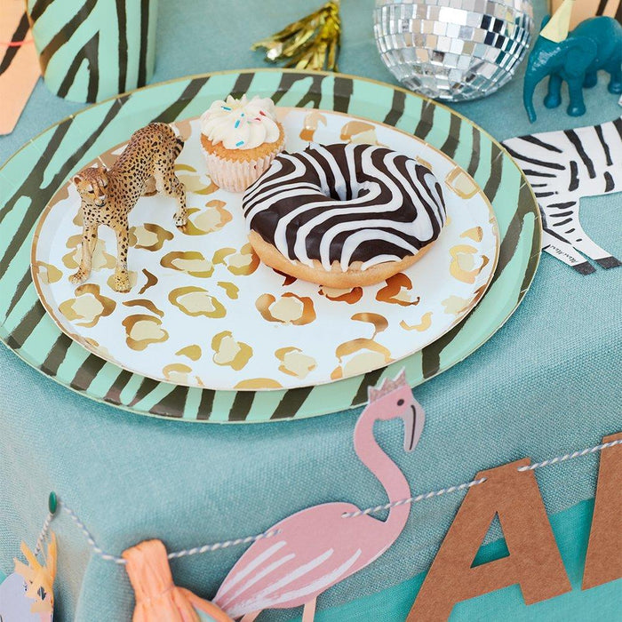 Paper Plate - Safari Animal Print