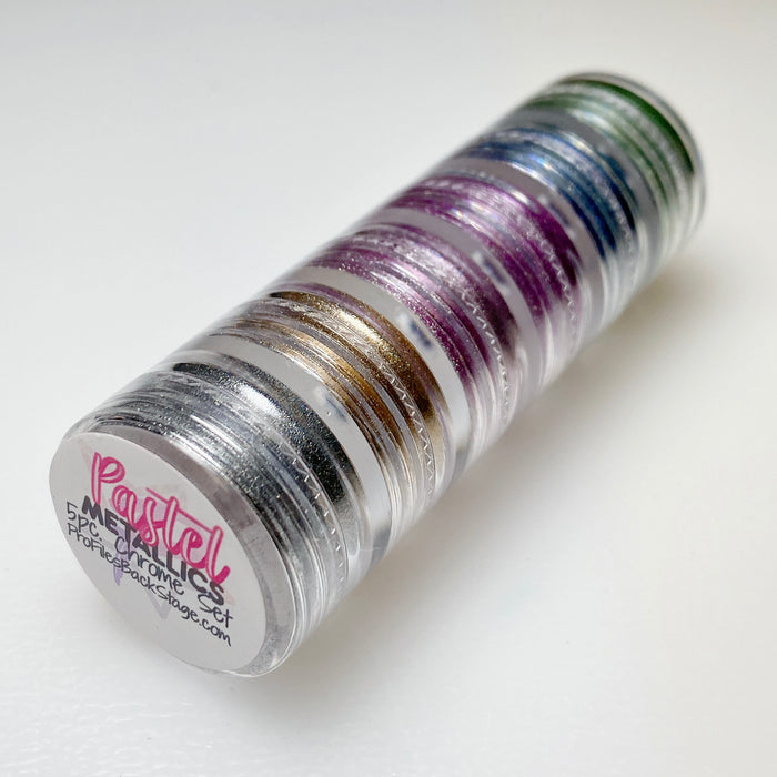 Pastel Chrome Powder Set 6pc