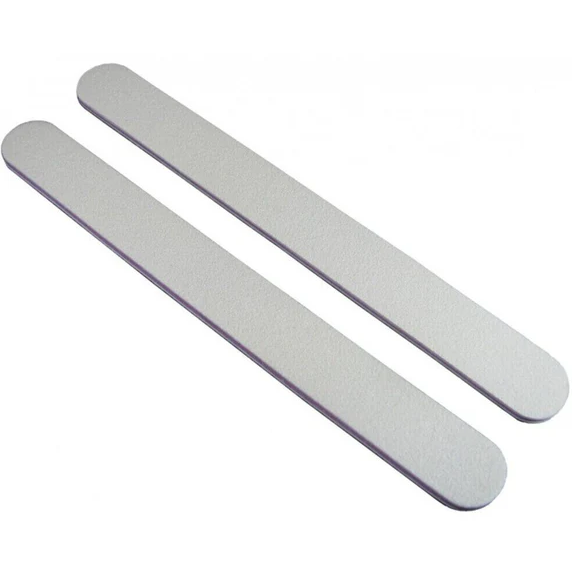 Professional Nail File White Sanding Files 7" (50pcs)