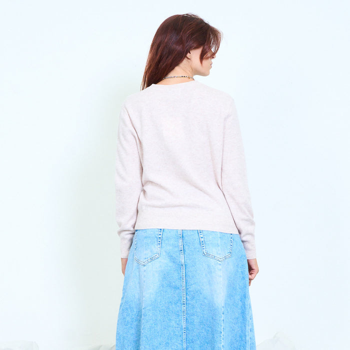 Pure wool fine knit sweater wholesale