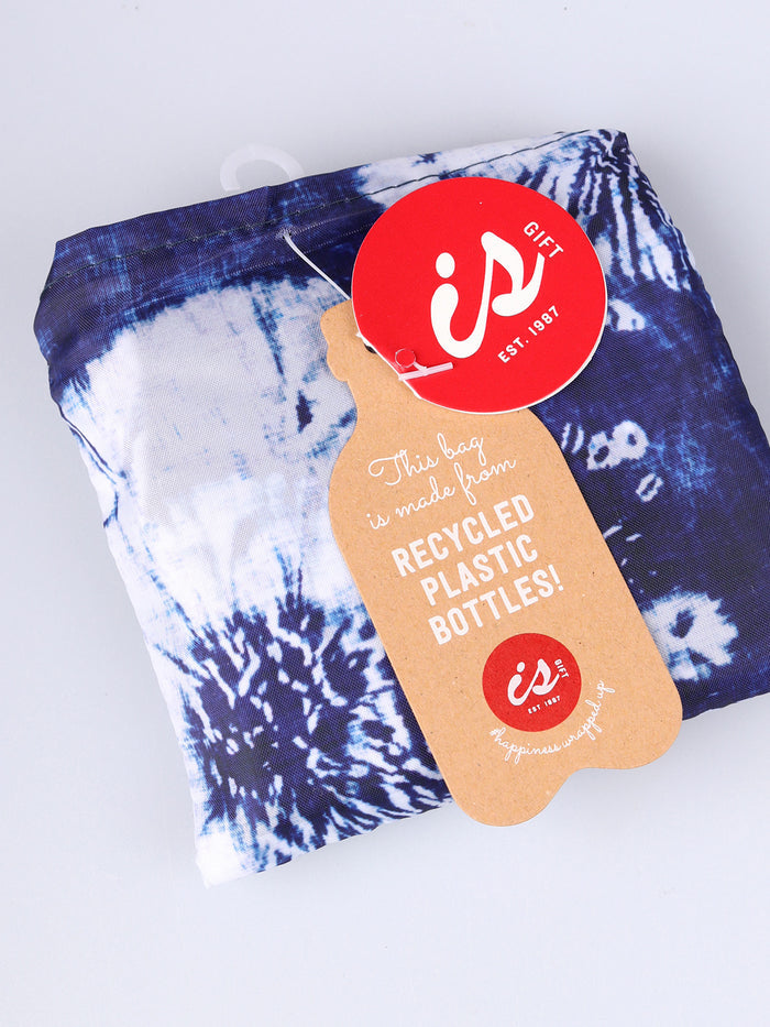Recycled Foldable Shopper - Tie Dye | Flower Print-Image 5