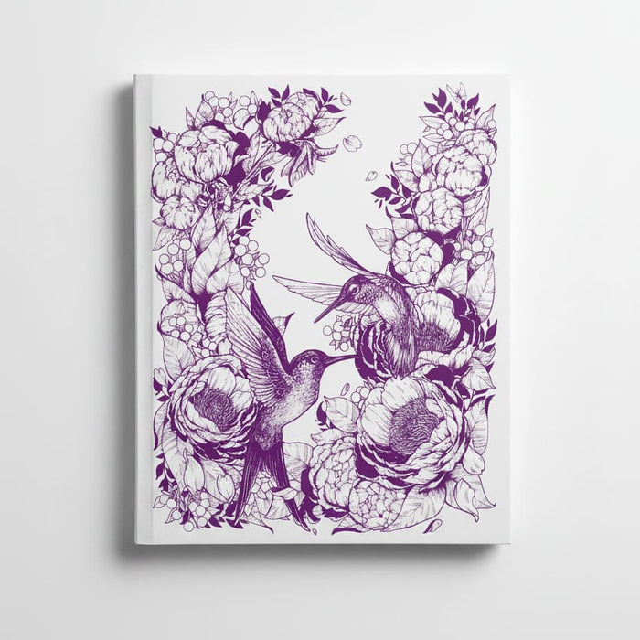 Decomposition Hummingbird 2-Pocket Folder Recycled Paper 2-Pocket Folder