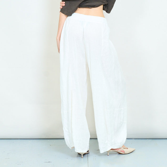 Relaxed wide leg flowy trousers wholesale