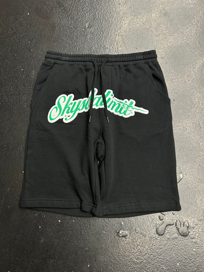 SDL SKYS DA LIMIT BLACK SWEATSHORTS (BRAND NEW)
