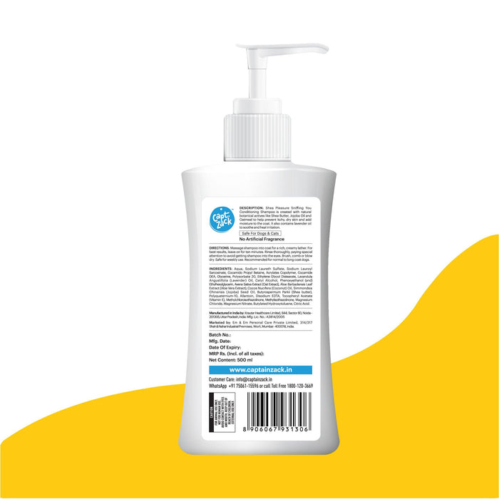 Shea Pleasure Sniffing You Shampoo 500ml - Captain Zack
