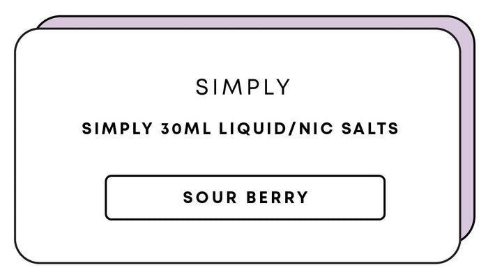 Simply Sour Berry 30mL Nic Salts | 30mL-Image 1