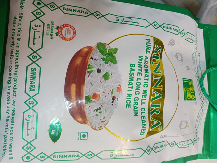 Sinnara Basmati Rice 5kg