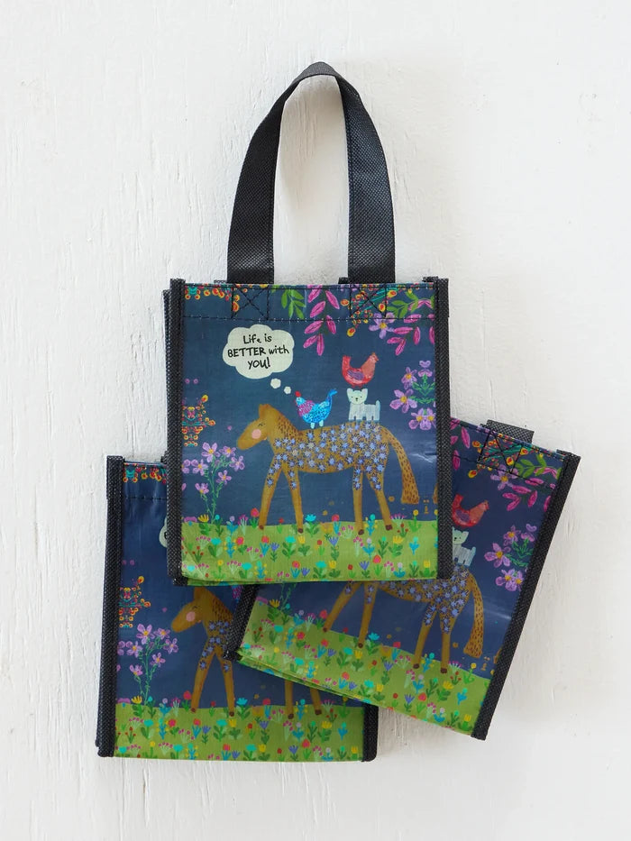 Small Happy Bag, Set of 3 - Life Is Better With You-view 3