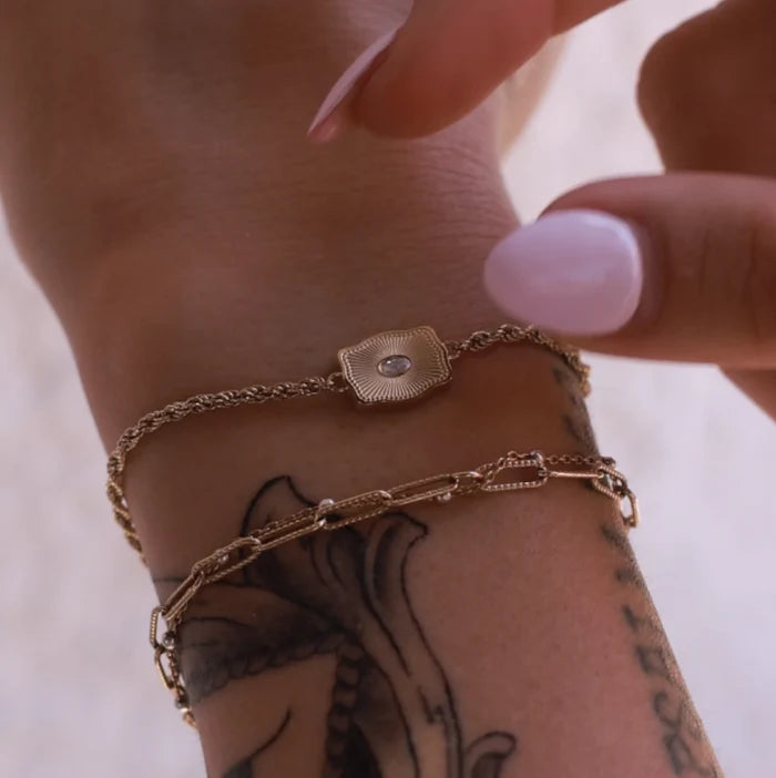 SpurWest Ultra Mini Belt Buckle Bracelet- A