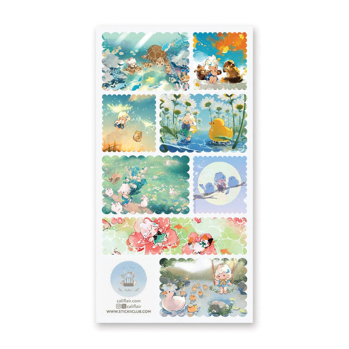 Sticker Sheet Adventures in Dreamland