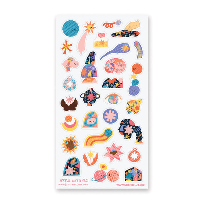 Sticker Sheet Cosmic Vibrance