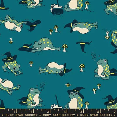 Storytime- Mushroom Frogs- Freaky Familiars- Fat Quarter
