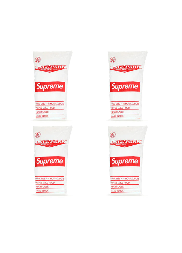SUPREME BASEBALL RAIN PONCHO (BRAND NEW)