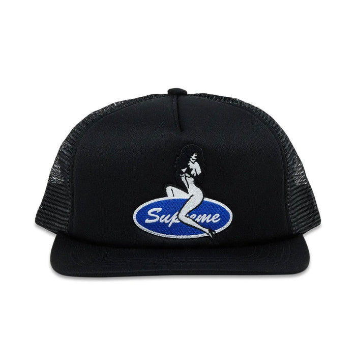 SUPREME PIN UP MESH BACK 5-PANEL BLACK (PRE-OWNED)