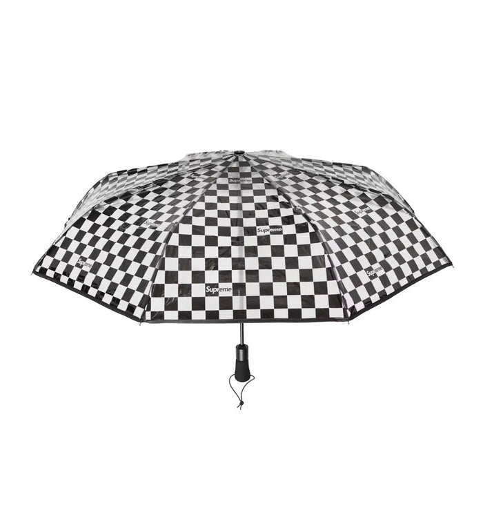 SUPREME SHEDRAIN TRANSPARENT CHECKERBOARD UMBRELLA (BRAND NEW)